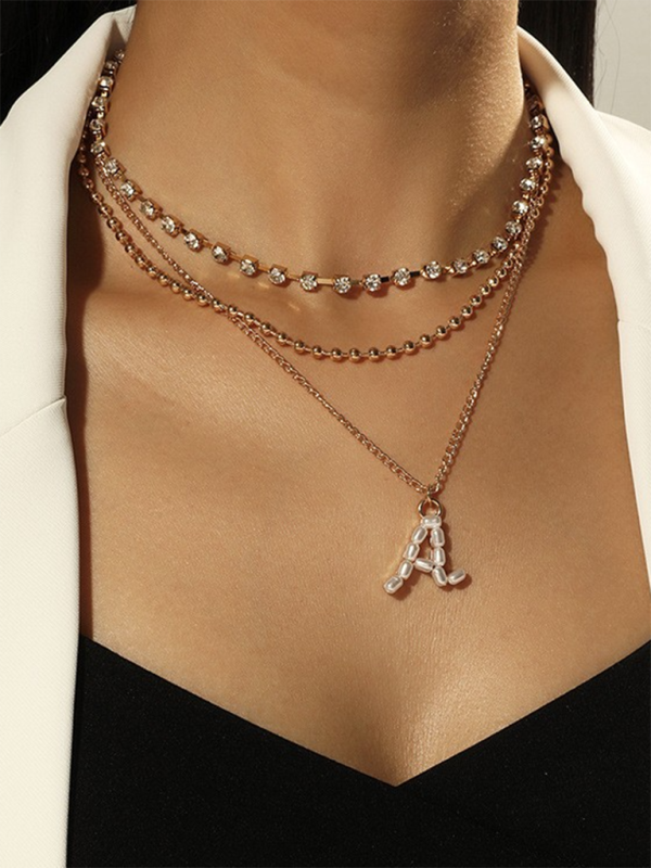 Fashionable and exquisite multi-layer pendant clavicle necklace for women - Hiccupzz