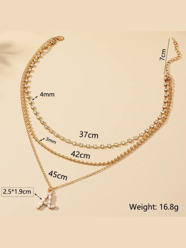 Fashionable and exquisite multi-layer pendant clavicle necklace for women - Hiccupzz