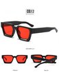 New women's thick frame sunglasses trendy square frame sunglasses