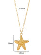 New all-match holiday ocean element pendant necklace - Hiccupzz