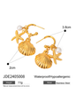 New ocean series accessories fashionable and versatile starfish shell pearl earrings - Hiccupzz