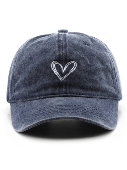 Fashion retro washed distressed love cap sun hat baseball cap - Hiccupzz