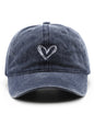 Fashion retro washed distressed love cap sun hat baseball cap - Hiccupzz
