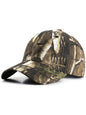 Baseball cap leaf bionic camouflage cap outdoor field training camouflage mountaineering cap fishing sunshade cap - Hiccupzz