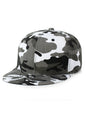 Camouflage curved brim/flat brim baseball cap - Hiccupzz