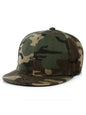 Camouflage curved brim/flat brim baseball cap - Hiccupzz