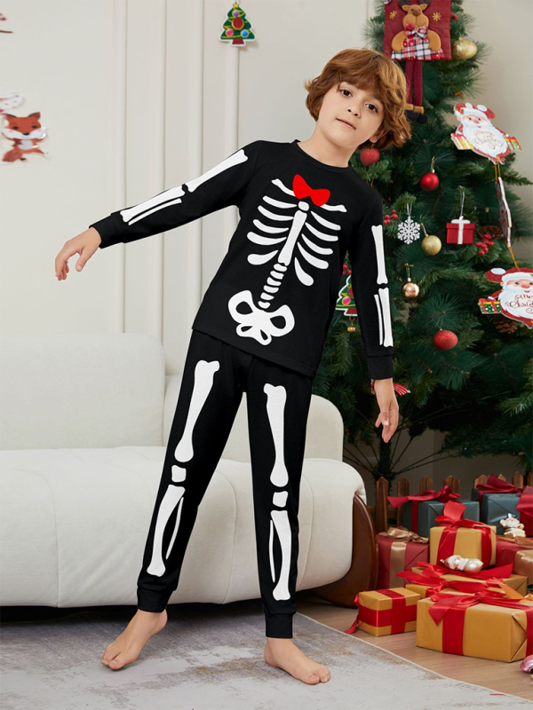 Parent-Child Skeleton Costume Set