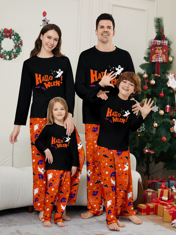 Two-Piece Halloween Pajama Set