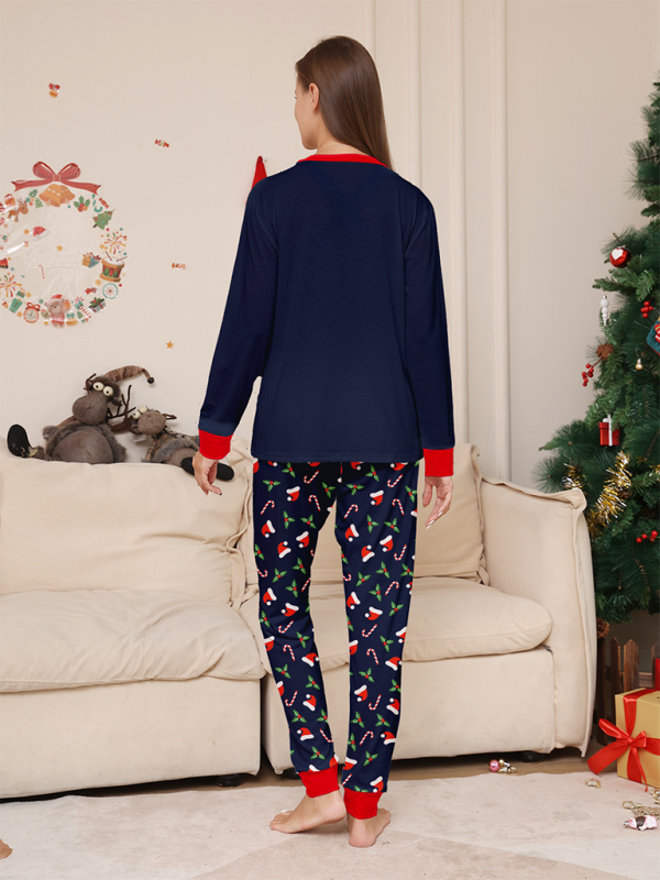 Christmas loungewear parent-child suit