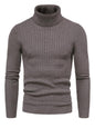 Men's knitted sweater cross-border turtleneck slim fit bottoming sweater - Hiccupzz