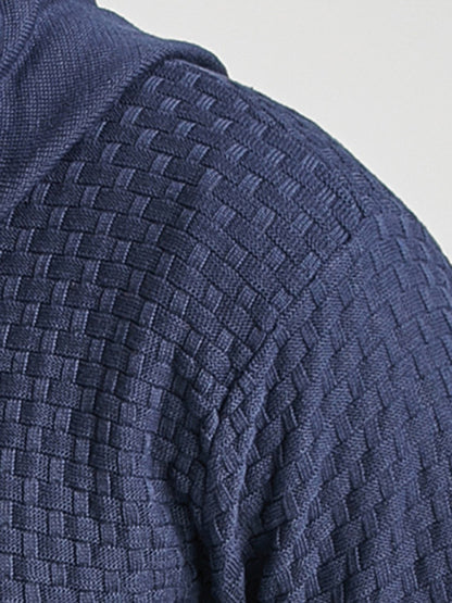 Hooded Pullover Knitwear Sports Casual Men's Sweater - Hiccupzz