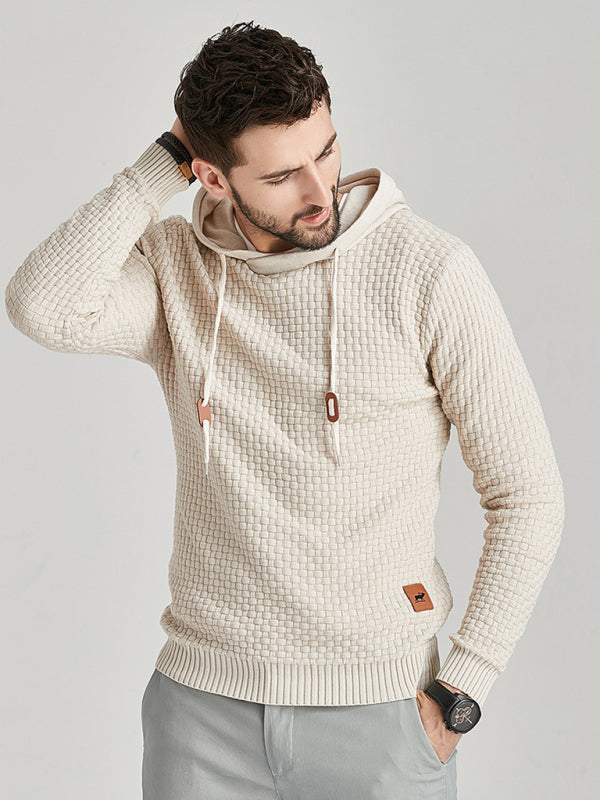 Hooded Pullover Knitwear Sports Casual Men's Sweater