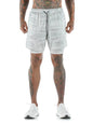 Men's athleisure fake two-piece shorts