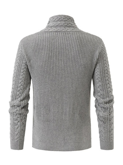 Men's Cable Knit Sleeveless Sweater - Hiccupzz