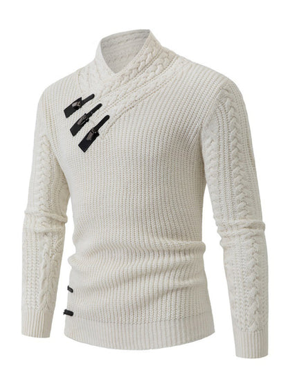 Men's Cable Knit Sleeveless Sweater - Hiccupzz