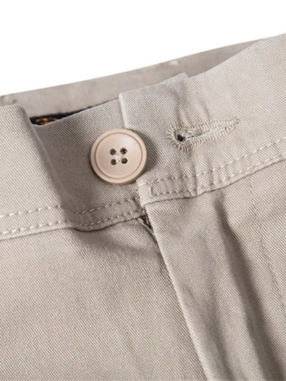 Men's casual all-match solid color casual pants