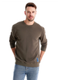 Men's Loose Solid Color Round Neck Casual Long Sleeve Sweatshirt - Hiccupzz