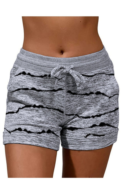 Ladies Casual Fashion Waist Stretch Shorts - Hiccupzz
