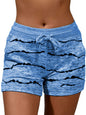 Ladies Casual Fashion Waist Stretch Shorts - Hiccupzz
