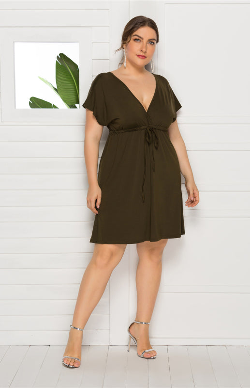 Comfortable High Elasticity Solid Leisure Maternity Dress for Spring-Summer