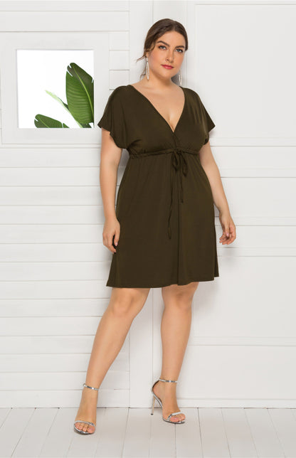 Comfortable High Elasticity Solid Leisure Maternity Dress for Spring-Summer - Hiccupzz