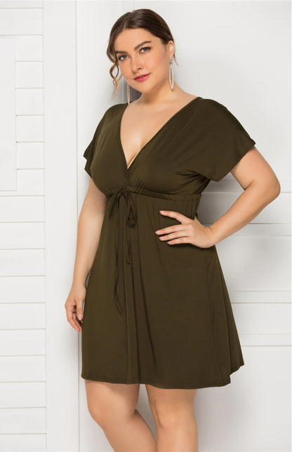 Comfortable High Elasticity Solid Leisure Maternity Dress for Spring-Summer - Hiccupzz