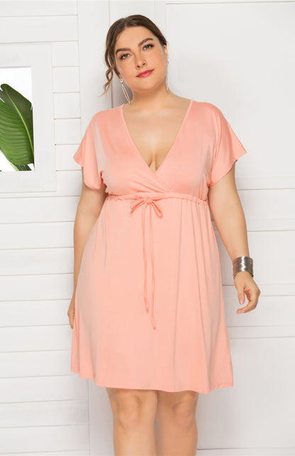 Comfortable High Elasticity Solid Leisure Maternity Dress for Spring-Summer - Hiccupzz