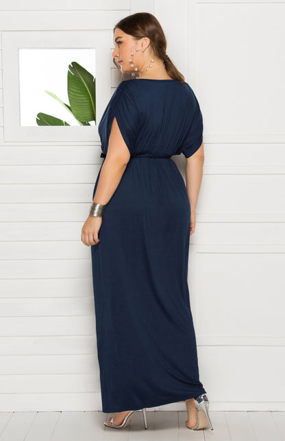 Stylish Maternity Solid Knit Everyday Dress for Spring-Summer - Hiccupzz