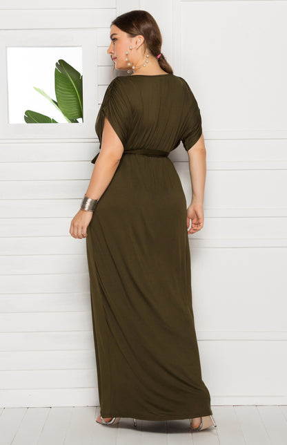 Stylish Maternity Solid Knit Everyday Dress for Spring-Summer - Hiccupzz