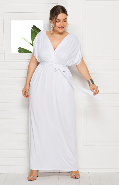Stylish Maternity Solid Knit Everyday Dress for Spring-Summer - Hiccupzz