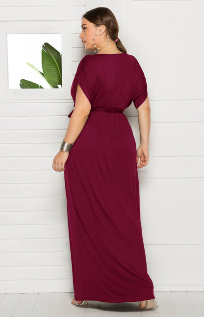 Stylish Maternity Solid Knit Everyday Dress for Spring-Summer - Hiccupzz
