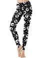 Skull Print Yoga Leggings for Women - Hiccupzz