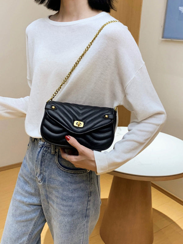 shoulder bag high sense chain messenger bag small bag - Hiccupzz