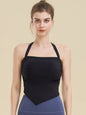 women's halter neck sports tight vest yoga clothing - Hiccupzz
