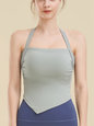women's halter neck sports tight vest yoga clothing - Hiccupzz