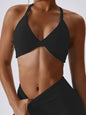 women's knotted suspenders sports tight vest - Hiccupzz
