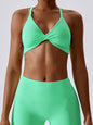 women's knotted suspenders sports tight vest - Hiccupzz