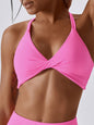 women's knotted suspenders sports tight vest - Hiccupzz