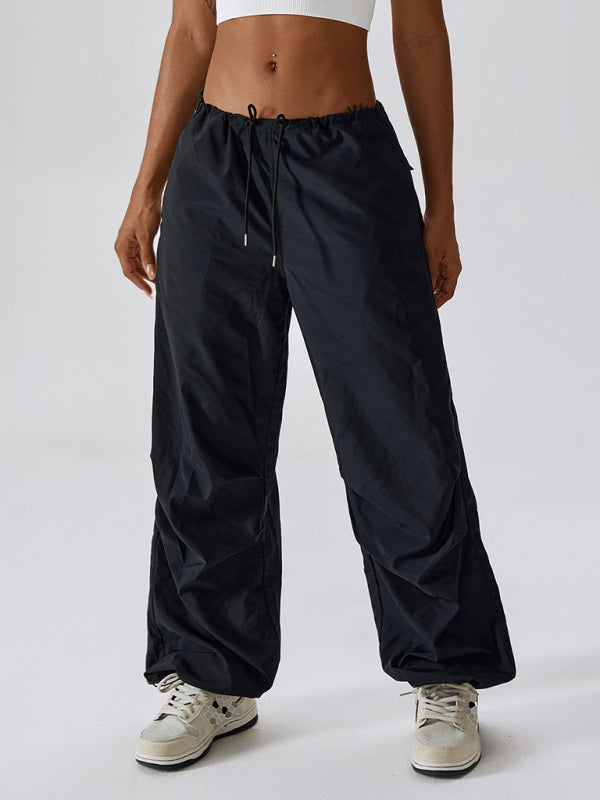 women's loose straight leg casual pocket overalls - Hiccupzz