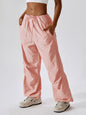 women's loose straight leg casual pocket overalls - Hiccupzz