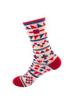 Women Fun Pattern Knit Cotton Socks - Hiccupzz