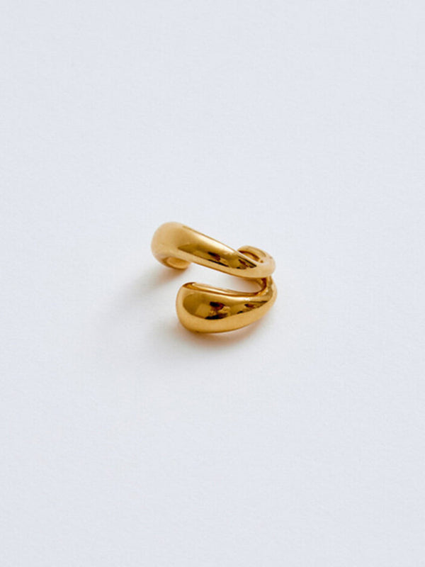 New double layer ear bone clip without piercing simple ear clip - Hiccupzz