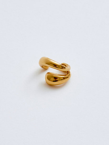 New double layer ear bone clip without piercing simple ear clip - Hiccupzz