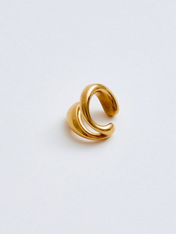 New double layer ear bone clip without piercing simple ear clip - Hiccupzz