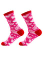 New Valentine's Day Series Mid-calf Socks Knitted Jacquard Cotton Socks Heart Pattern - Hiccupzz