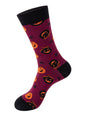 New Trendy Halloween Socks Mid-Tube Skull Vampire Pumpkin Bat Funny Socks - Hiccupzz