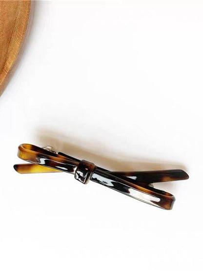 Women's hairpin back head spring clip