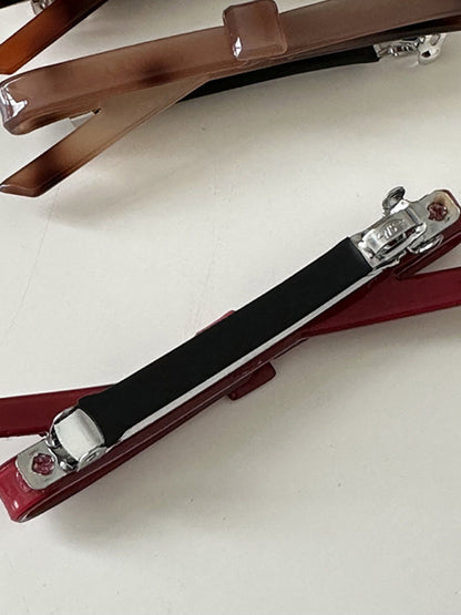 Women's hairpin back head spring clip
