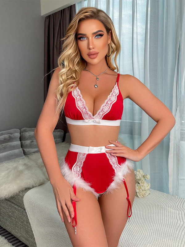 Christmas Lingerie Sexy Halloween Bikini