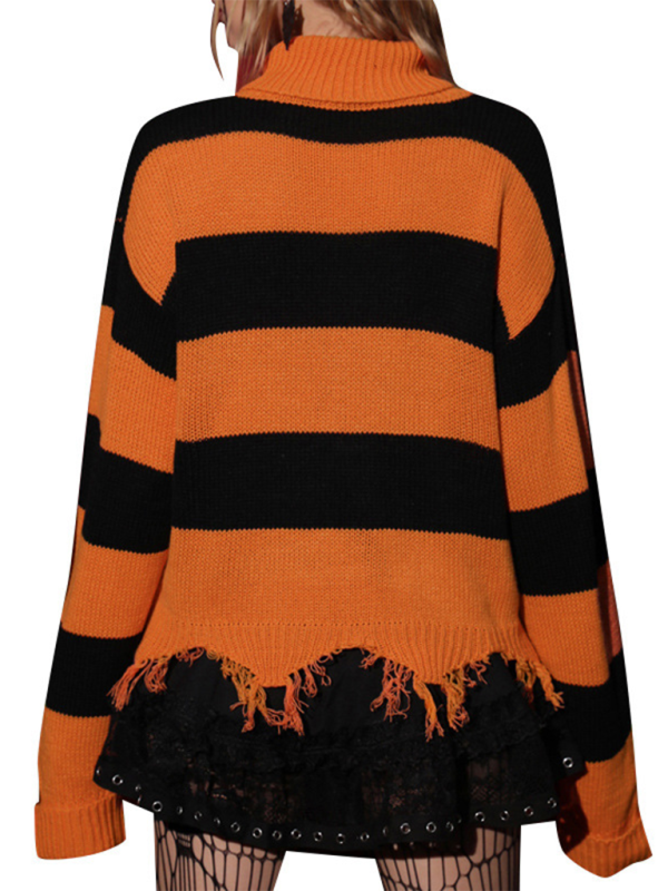 Halloween Bat Knit Sweater